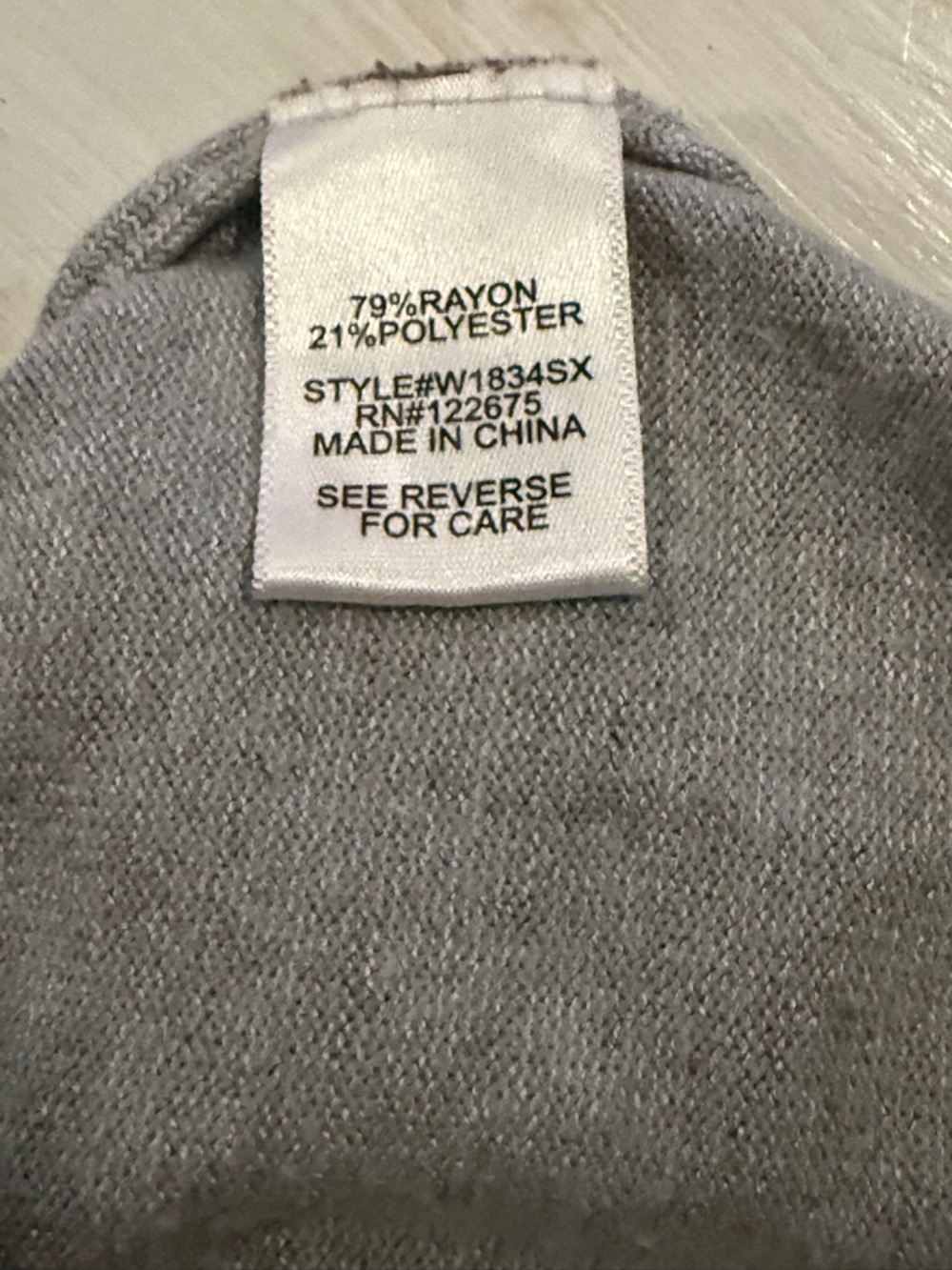 Gray Open-Front Women's Cardigan - Picture 6 of 6